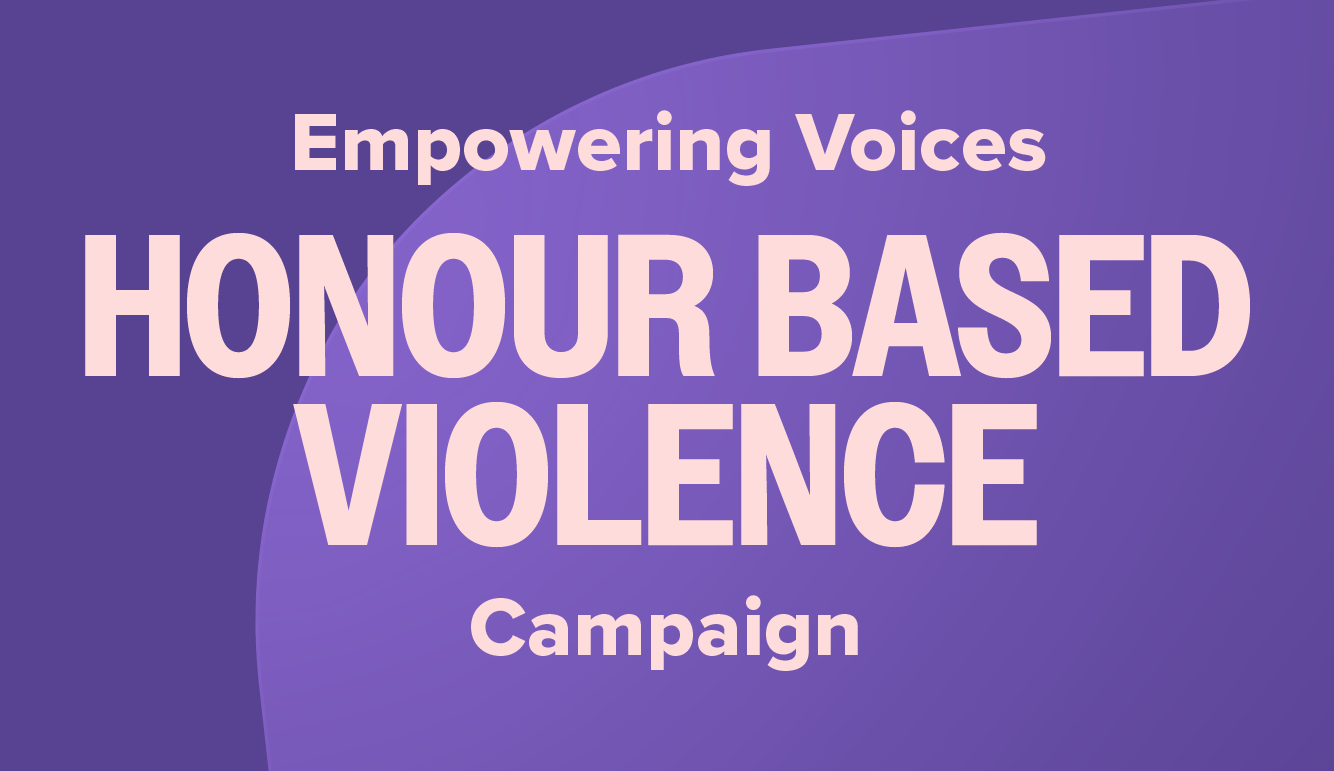 Honour based violence campaign image